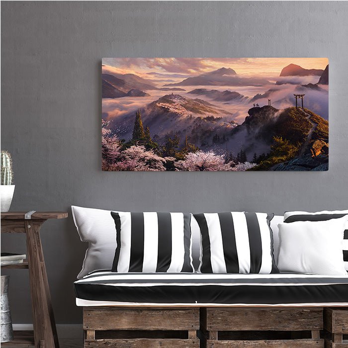 Yamato Mountains - Assassin's Creed art - Museum Canvas