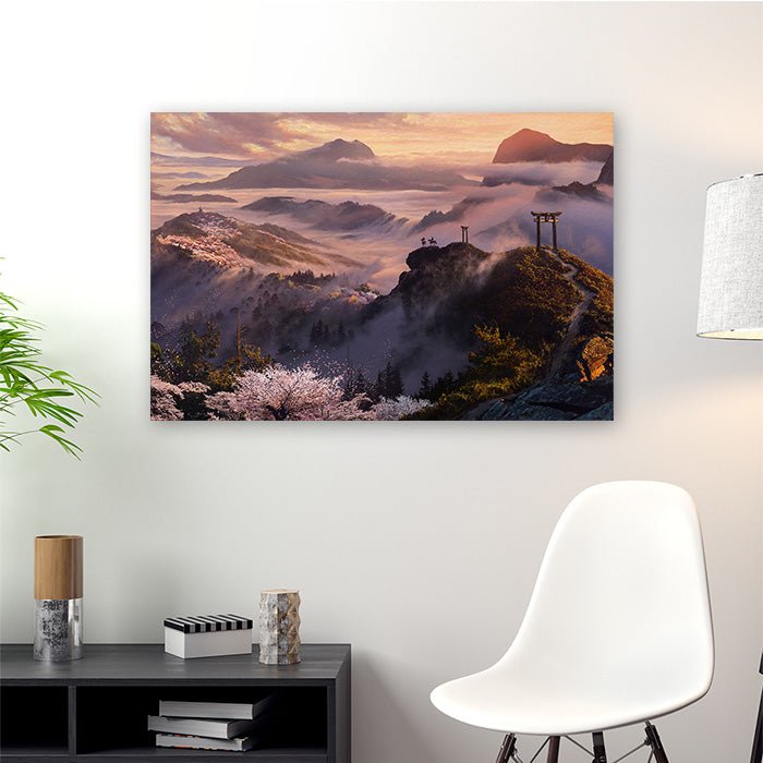 Yamato Mountains - Assassin's Creed art - Museum Canvas