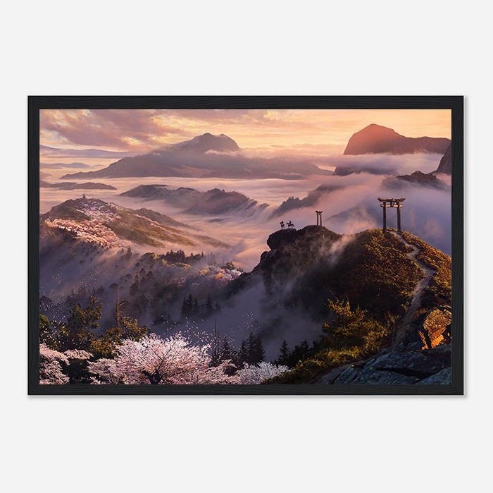 Yamato Mountains - Assassin's Creed art - Framed Print