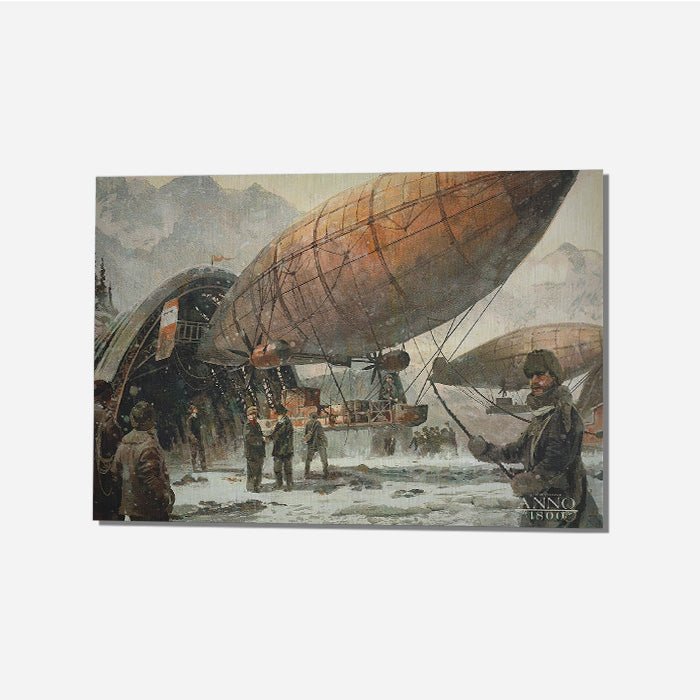 Zeppelin - Anno art - Metal Poster