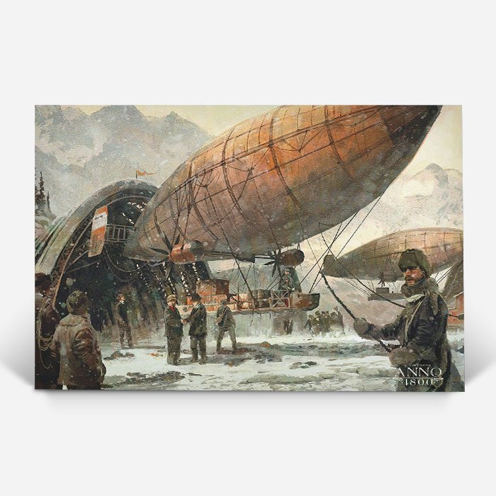 Zeppelin - Anno art - Fine Art Print